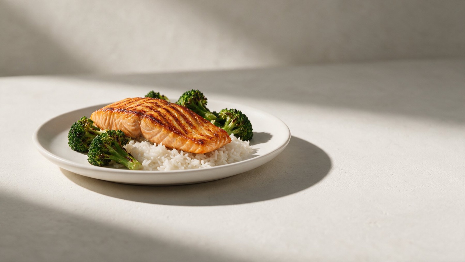 A dinner plate.